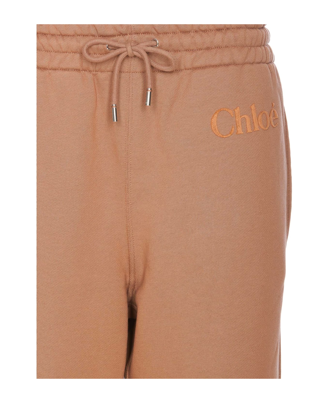 Chloé Jh05 Track Pants - Beige