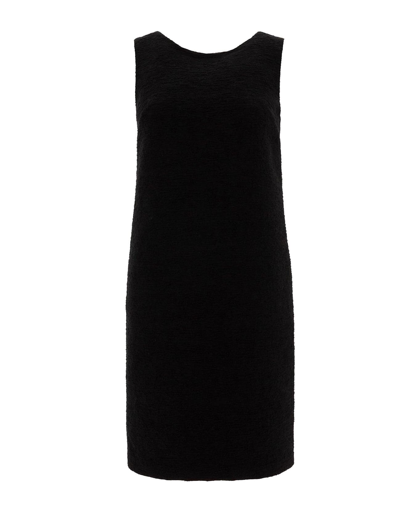 Loulou Studio Maley Sleeveless Boat Neckline Dress - Black