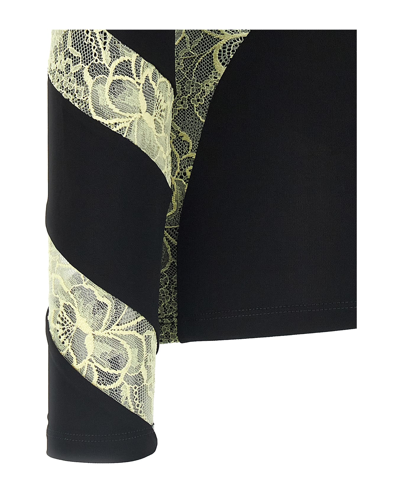Marine Serre Trompe L
oeil Top - Black  