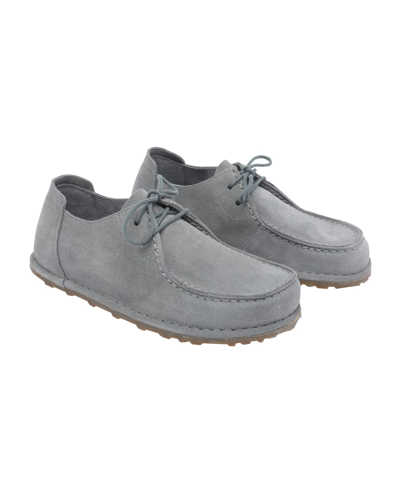 Birkenstock Utti Laced Up Shoes - Grey