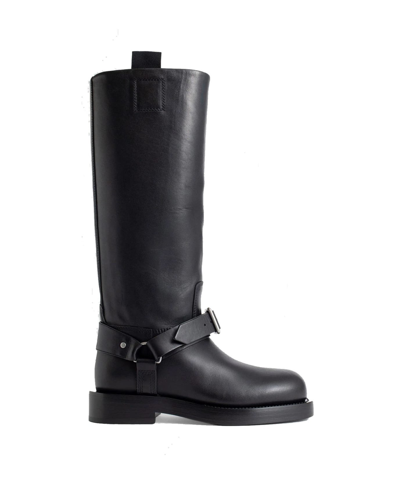 Burberry Sadlle High Boots - Black