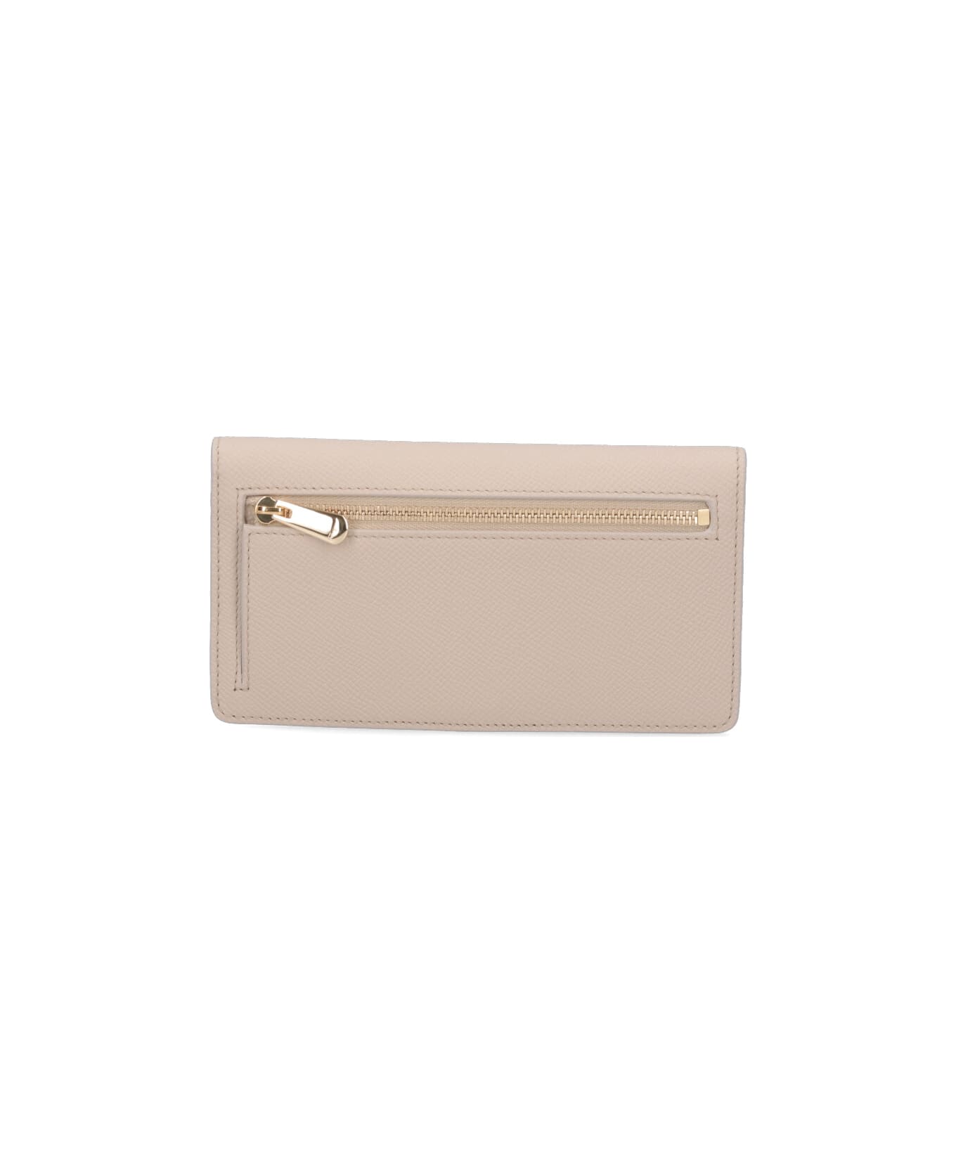 Ferragamo "gancini" Wallet - Cream