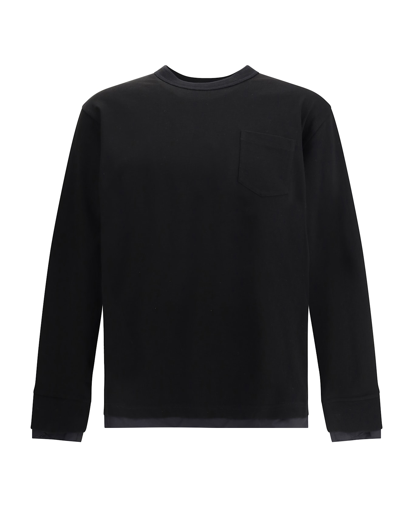 Sacai Cotton Long Sleeve Jersey
