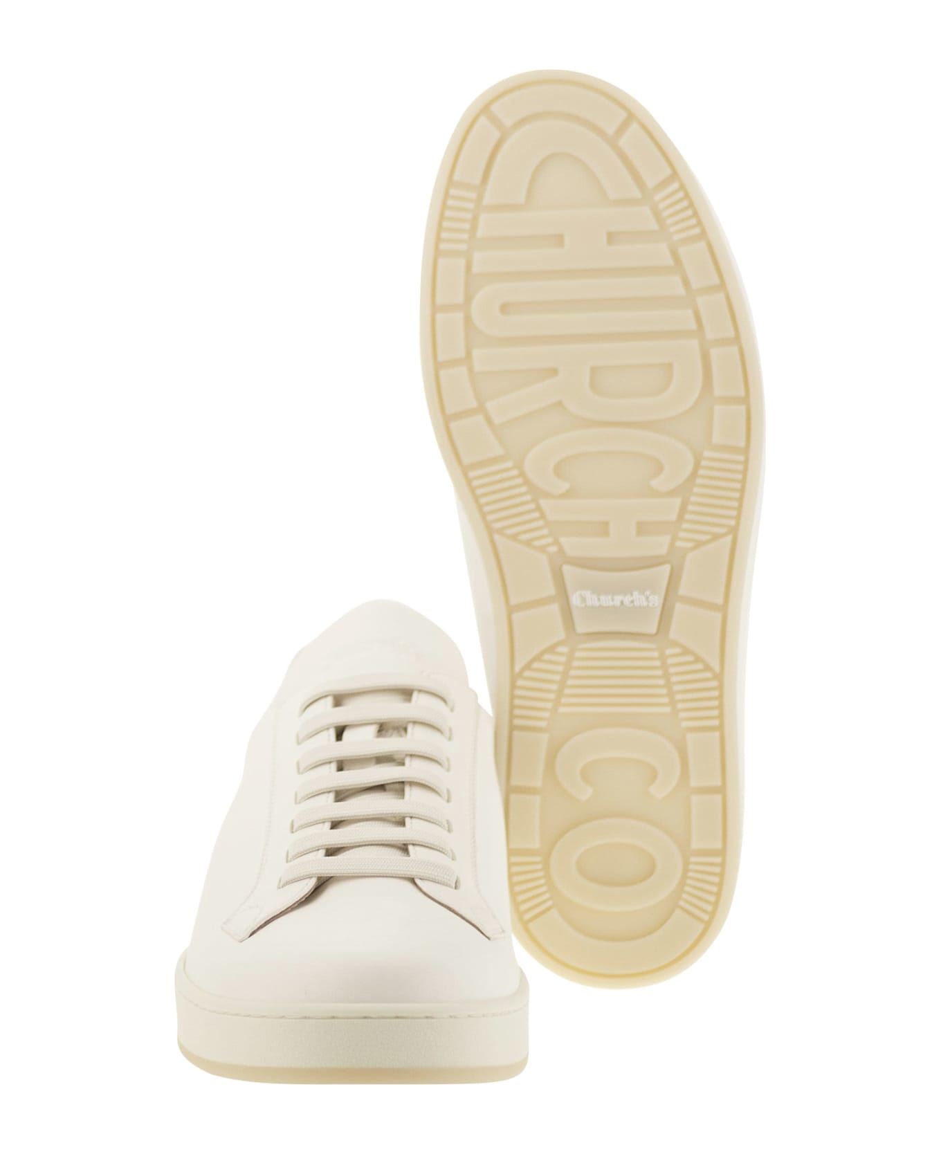 Church's Ludlow - Deerskin Sneaker - Ivory