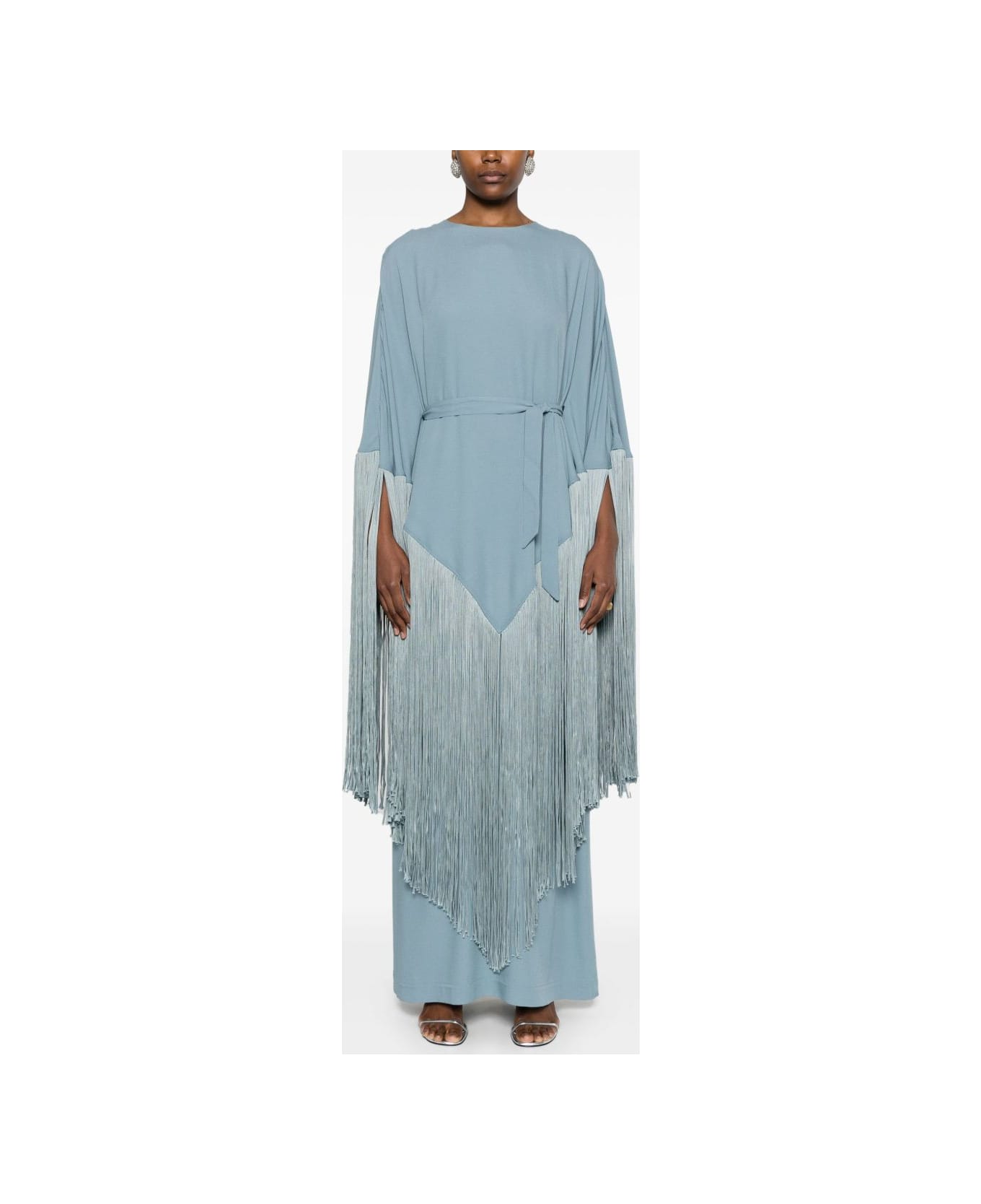 Taller Marmo Bohemia Long Kaftan - Clear Blue