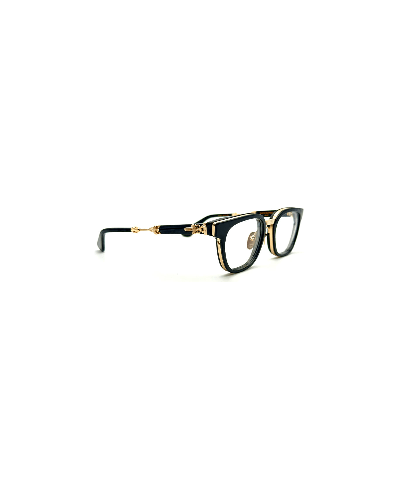 Chrome Hearts Duck Butter - Black / Gold Rx Glasses - Black/gold