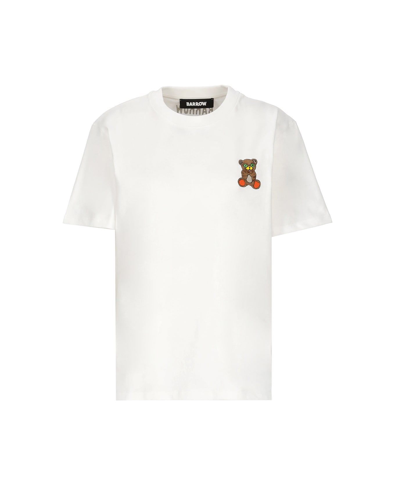 Barrow T-shirt With Logo - White Tシャツ