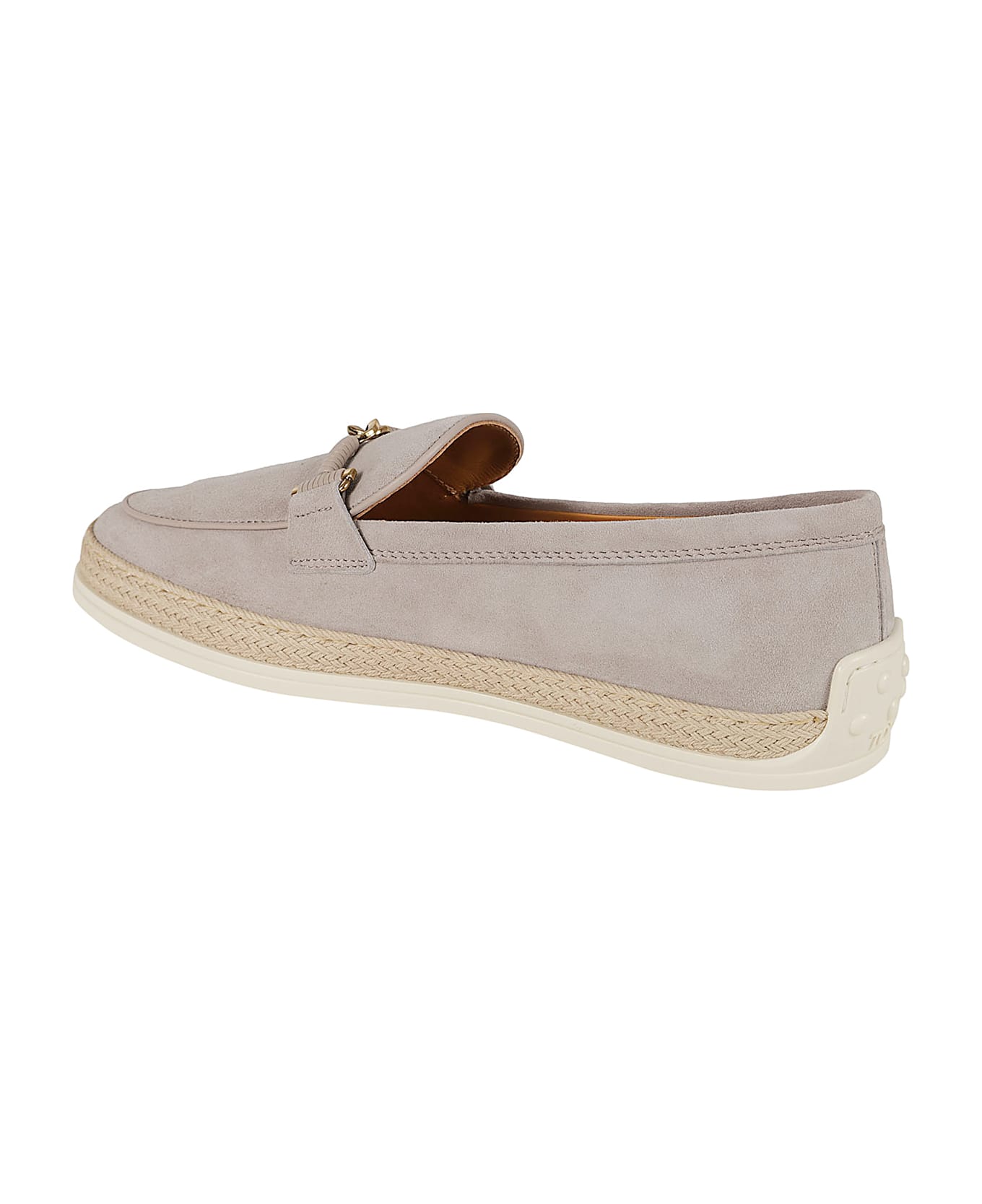 Tod's 92k Mocass T-ring Loafers - Beige