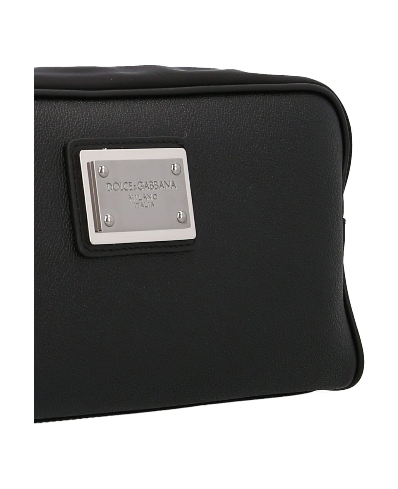 Dolce & Gabbana Logo-plaque Toiletry Bag