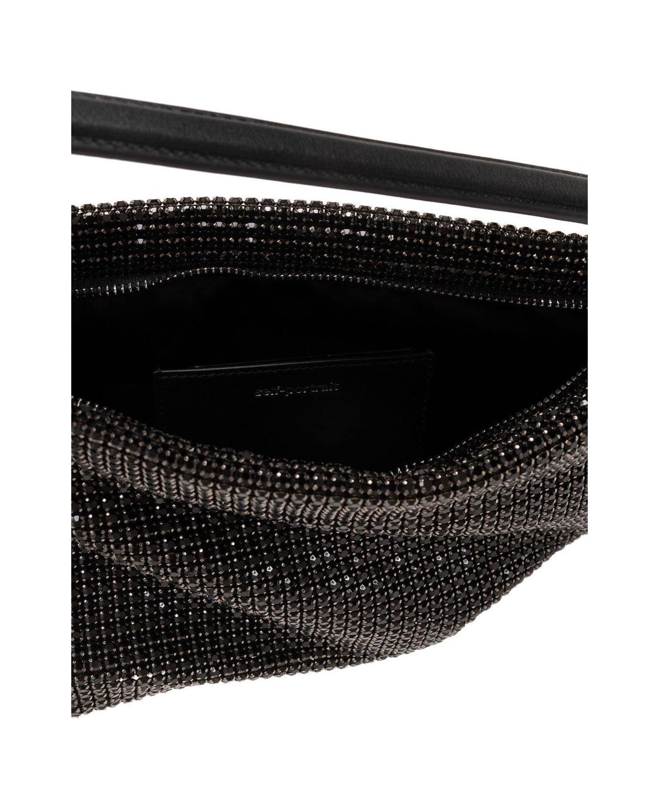 self-portrait Diamante Medium Shoulder Bag | italist, ALWAYS