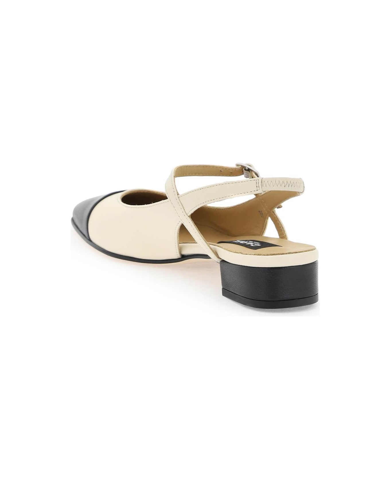 Carel Ocean Slingback - BEIGE NOIR (Beige)