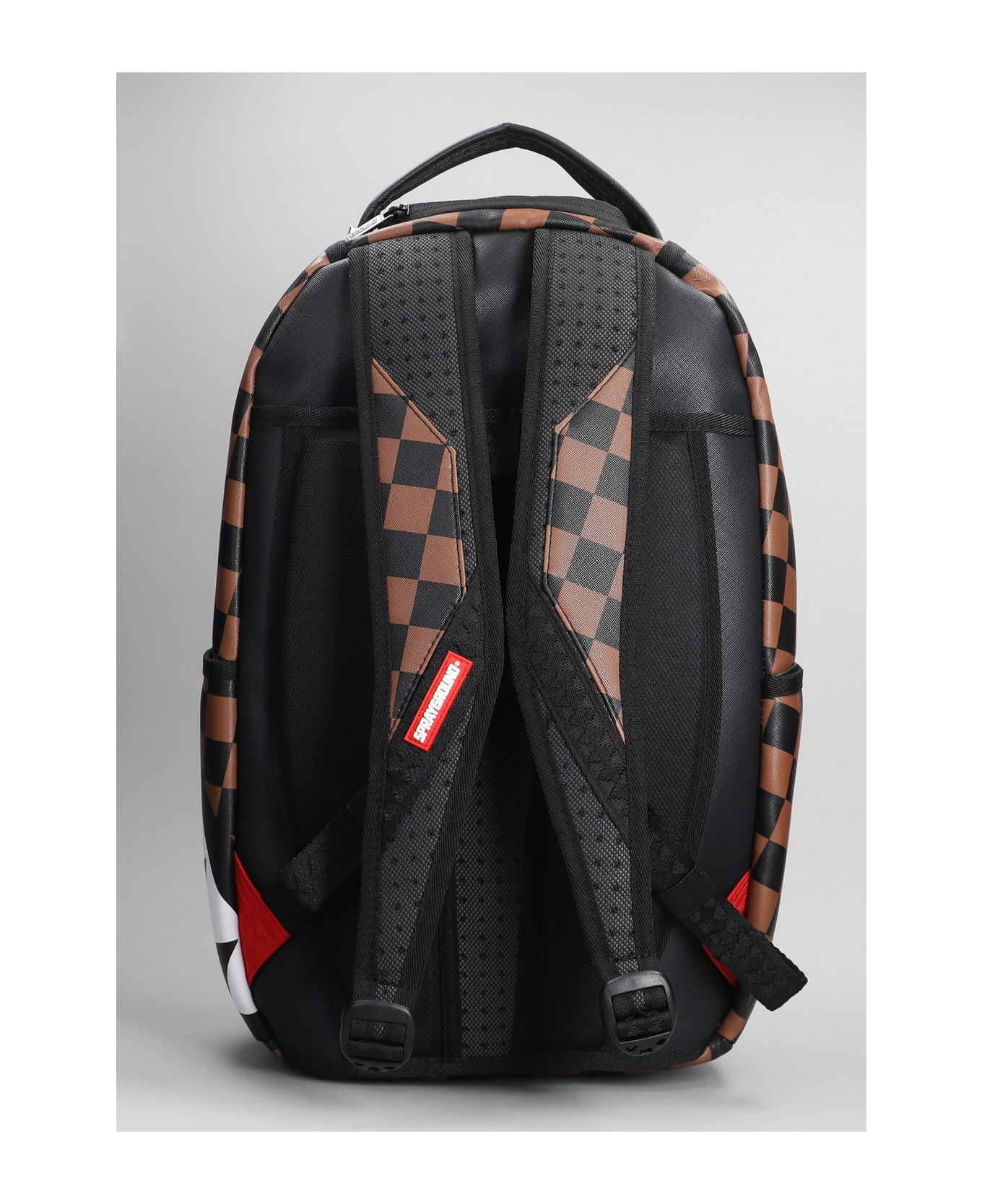 Sprayground Backpack In Brown Pvc - Marrone
