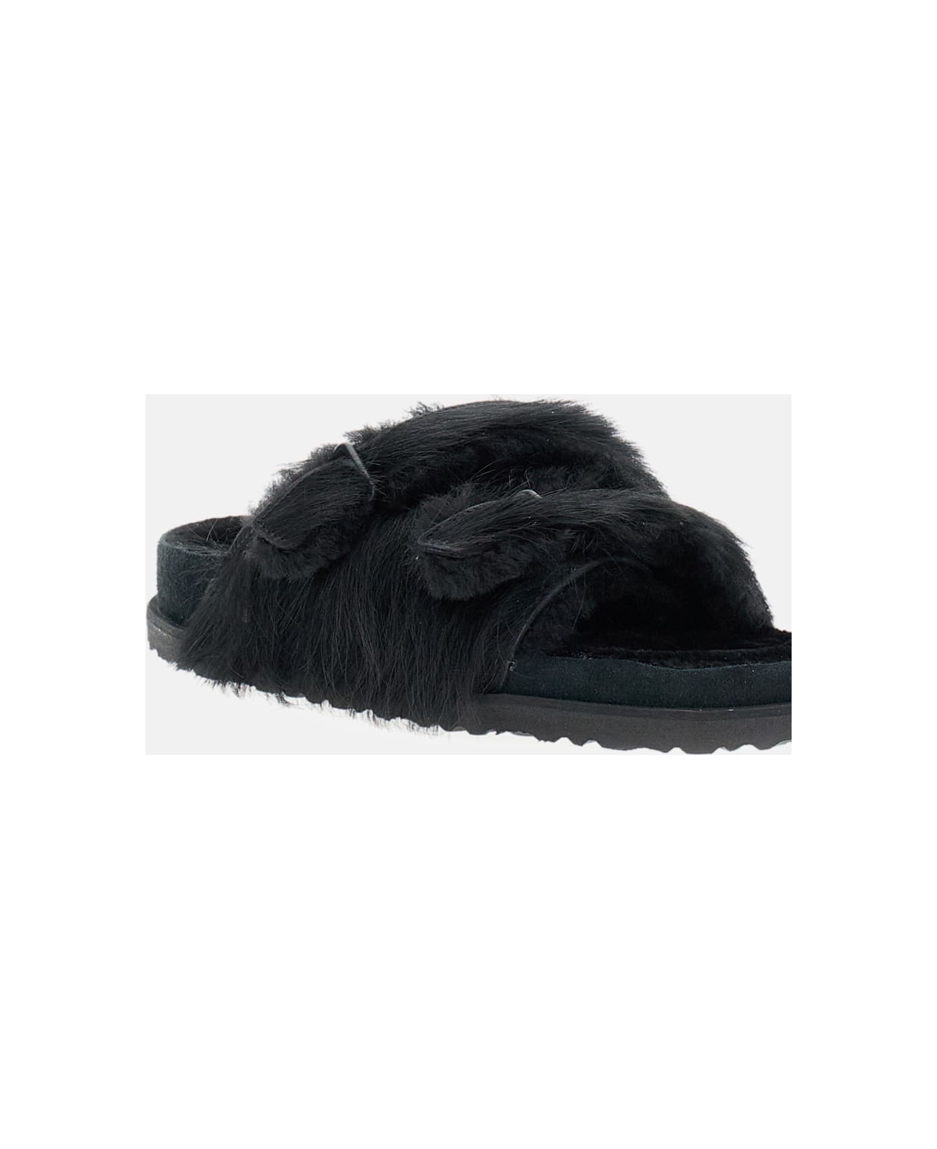 Birkenstock Becomes Berlin Zürich Pony Shearling 1774 - Black