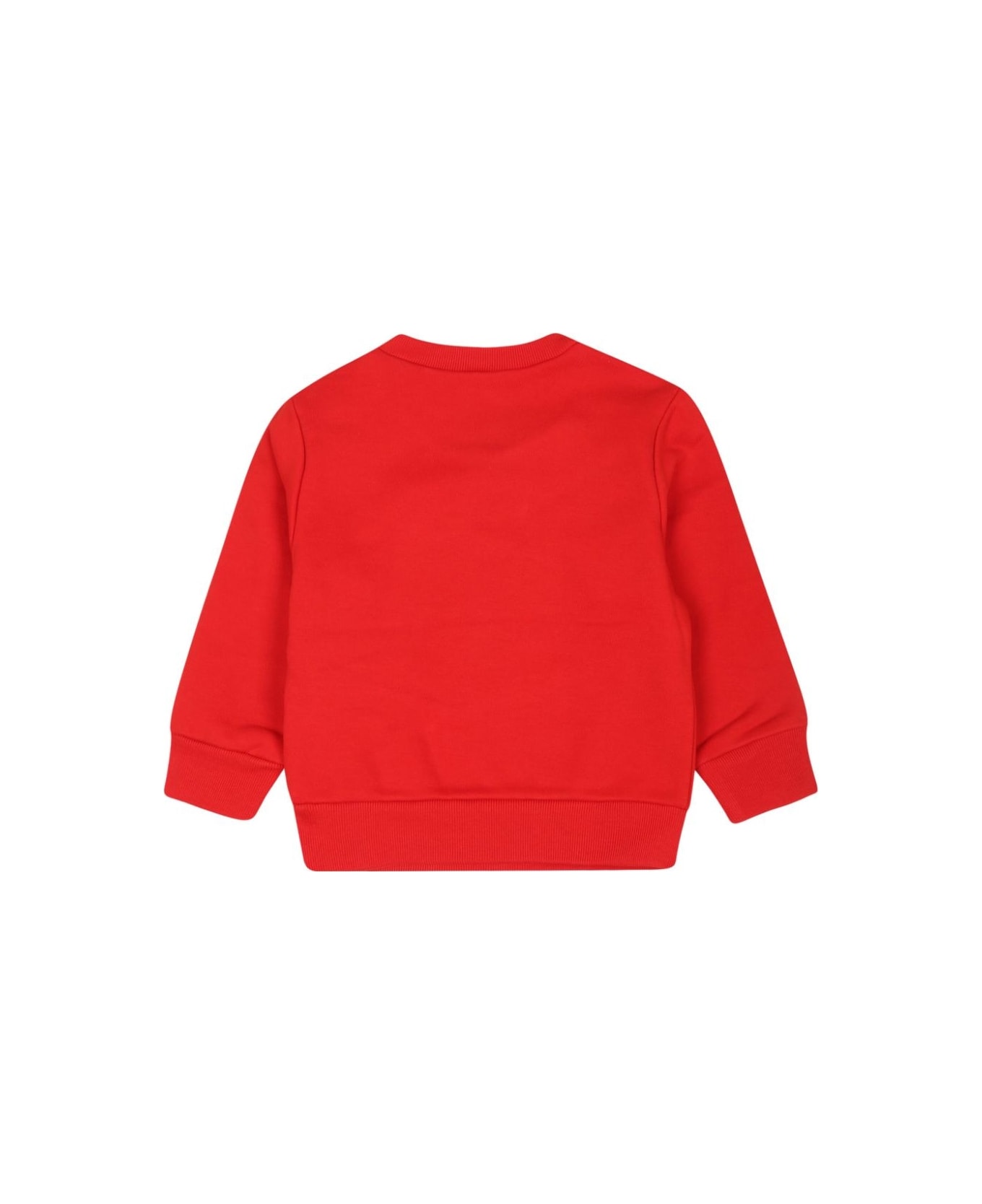 Dsquared2 Felpa Con Stampa - Red