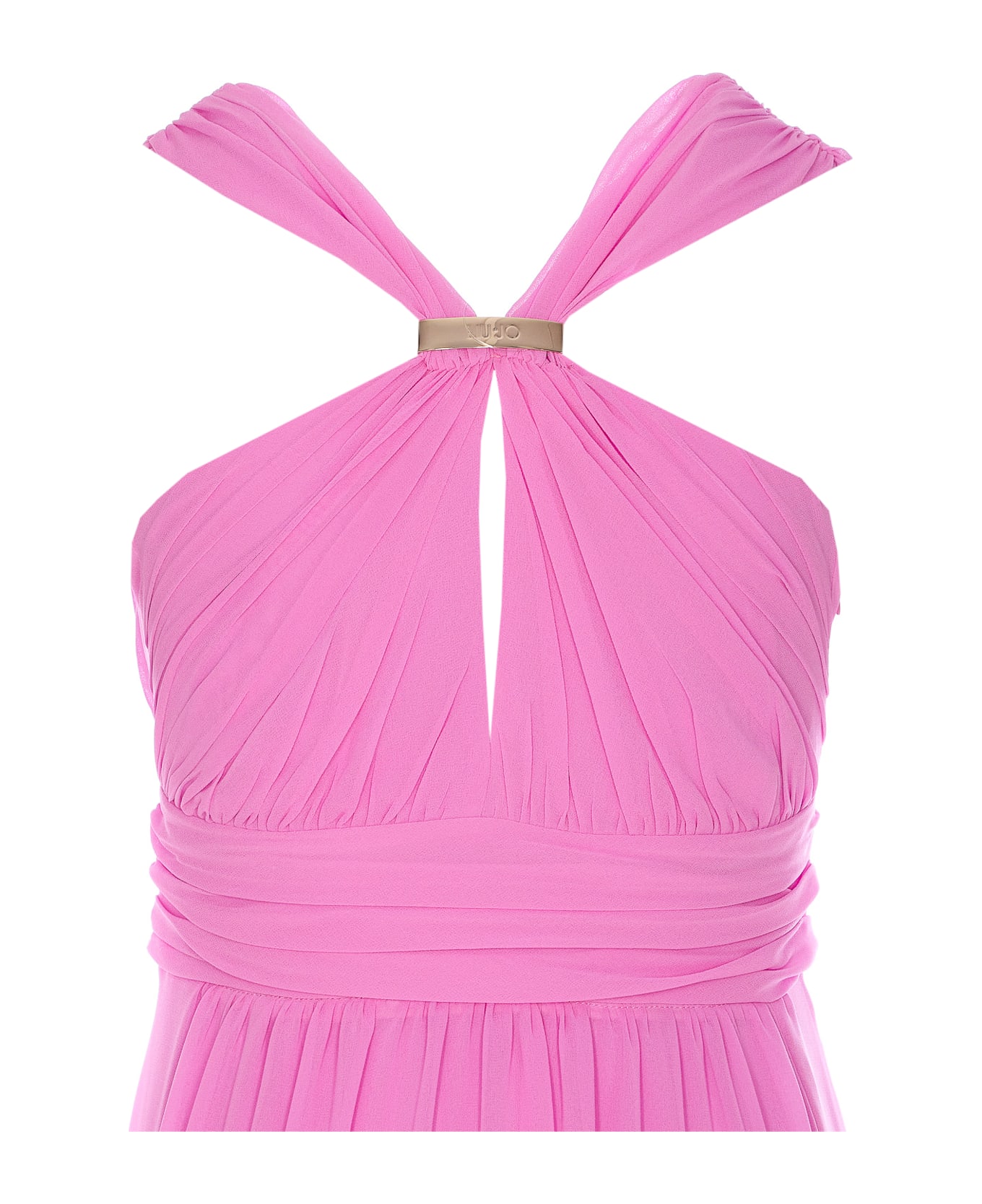 Liu-Jo Long Dress - Fuchsia