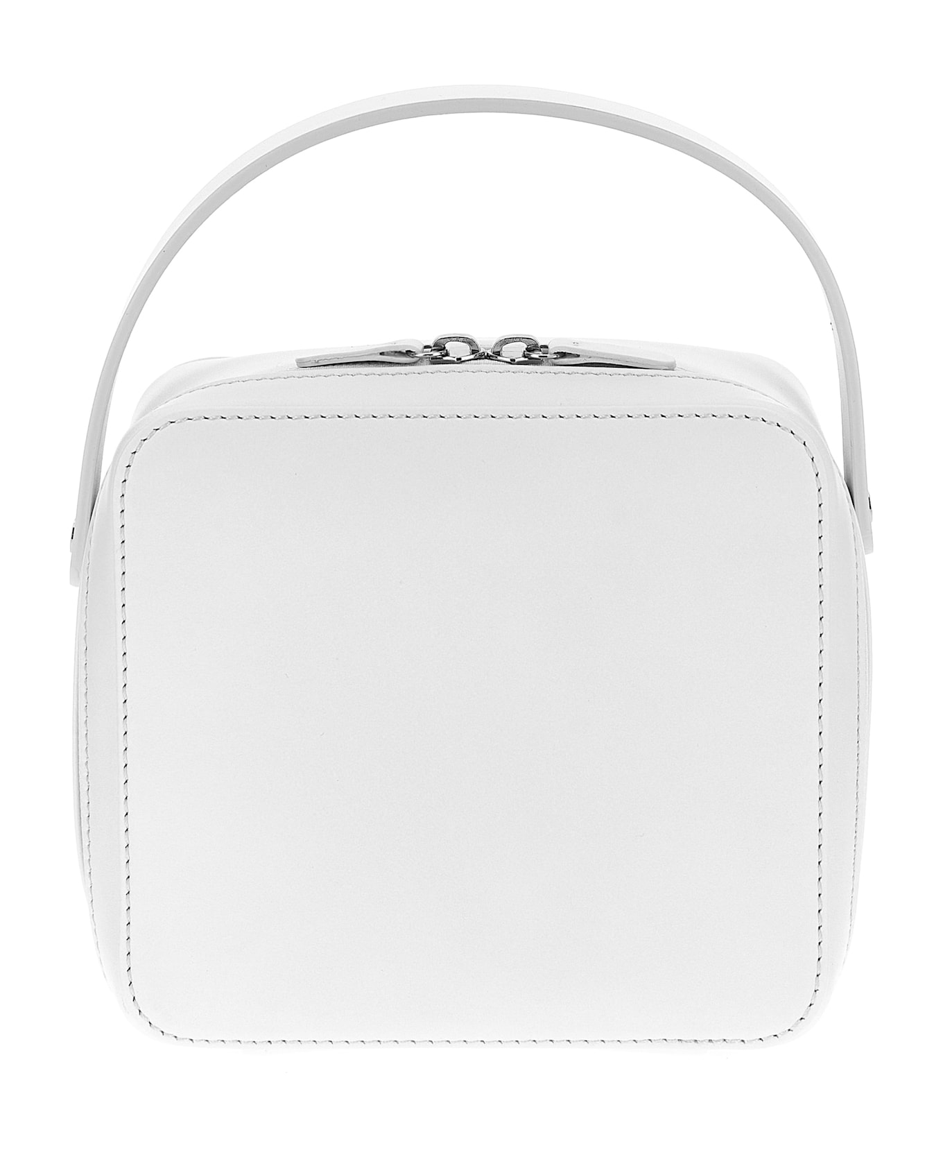 Auralee 
leather Small Travel Case
 Handbag - White