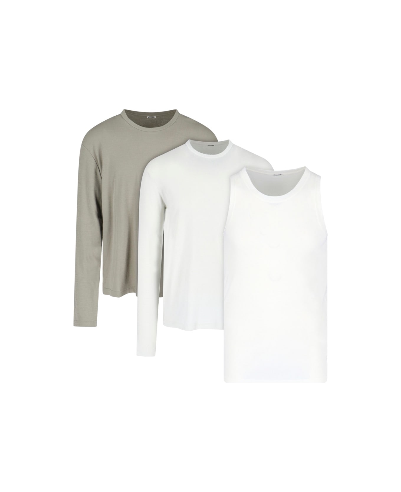 Jil Sander T-shirt And Tank Top Set - Multicolor