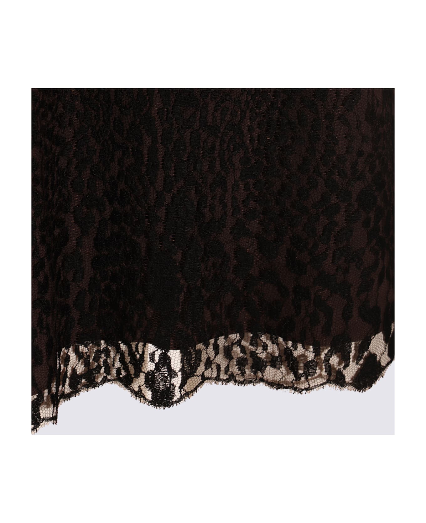 Tom Ford Black And Brown Top - BLACK/CHOCOLATE