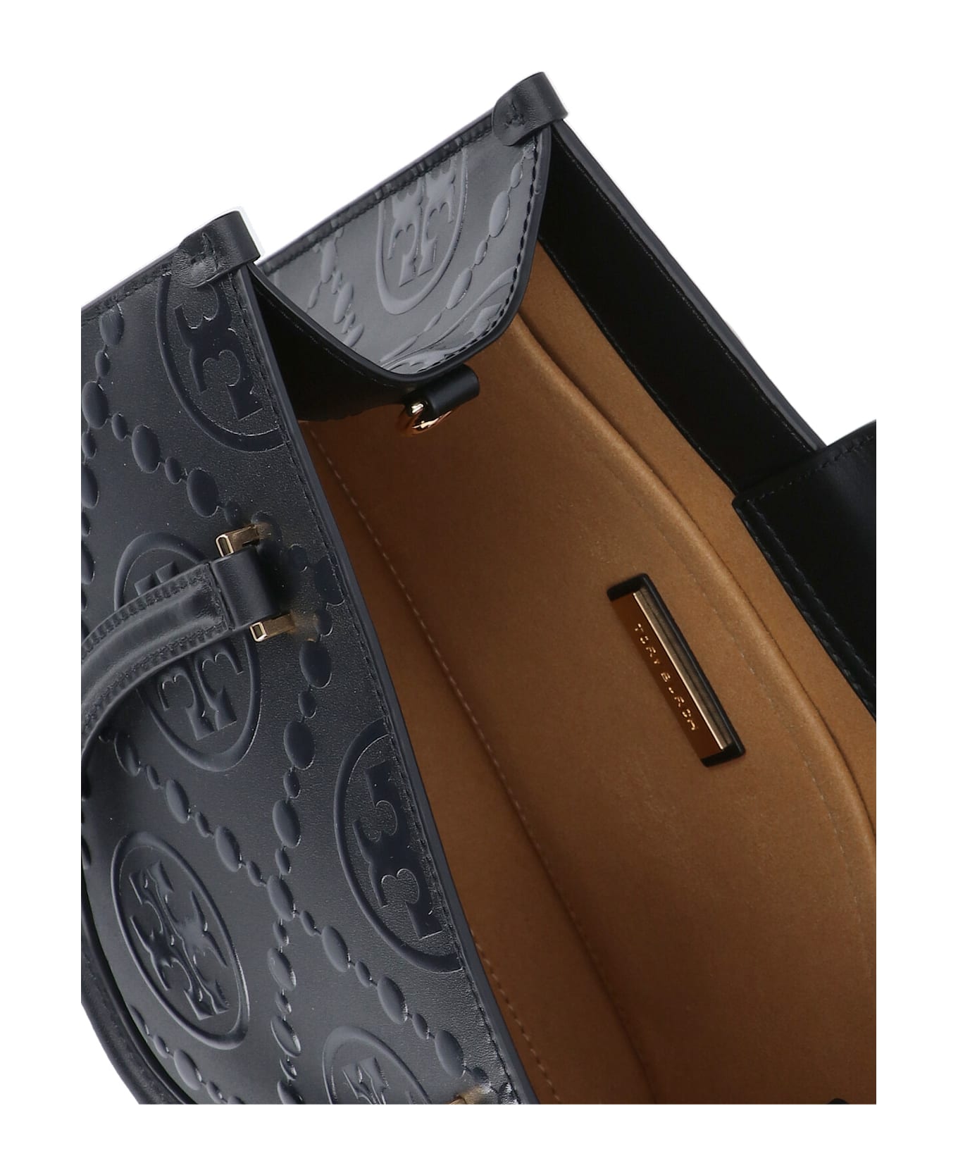 Tory Burch 't Monogram' Medium Tote Bag - Black