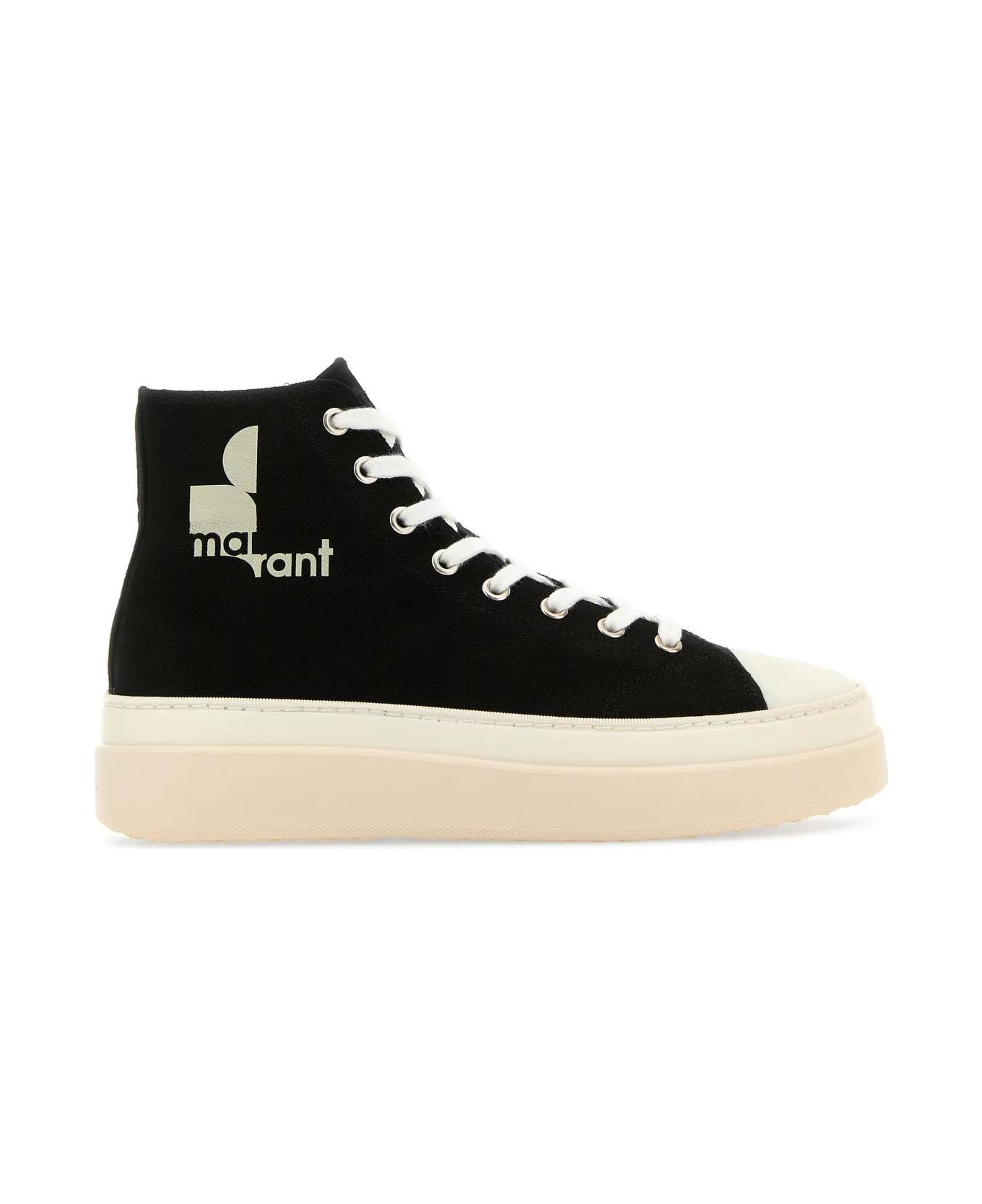 Isabel Marant Austen High Sneakers - Black