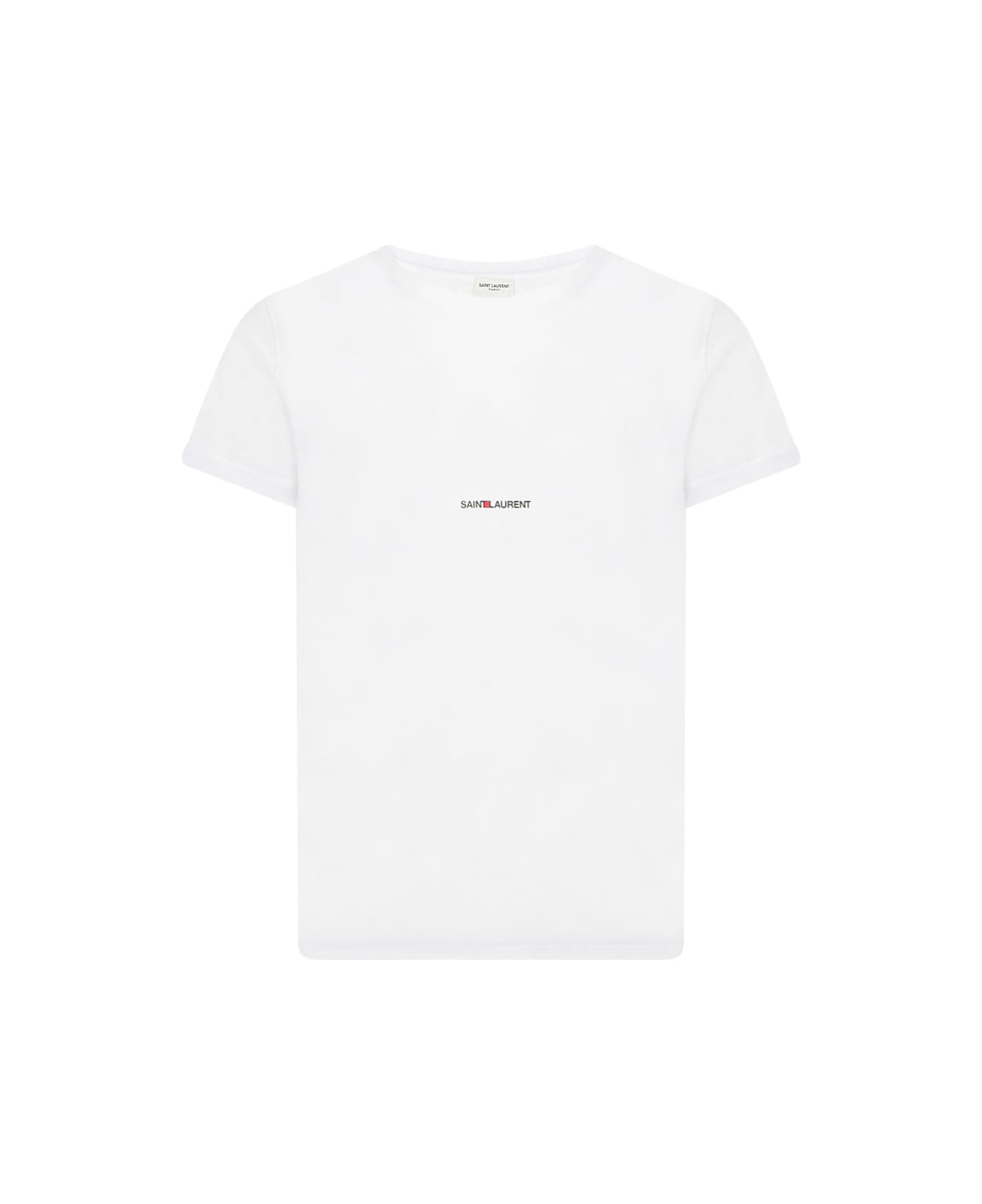Saint Laurent Cotton T-shirt - White シャツ