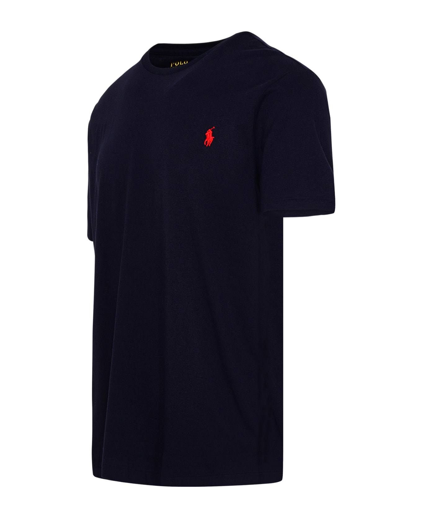 Ralph Lauren Blue Cotton T-shirt - navy シャツ