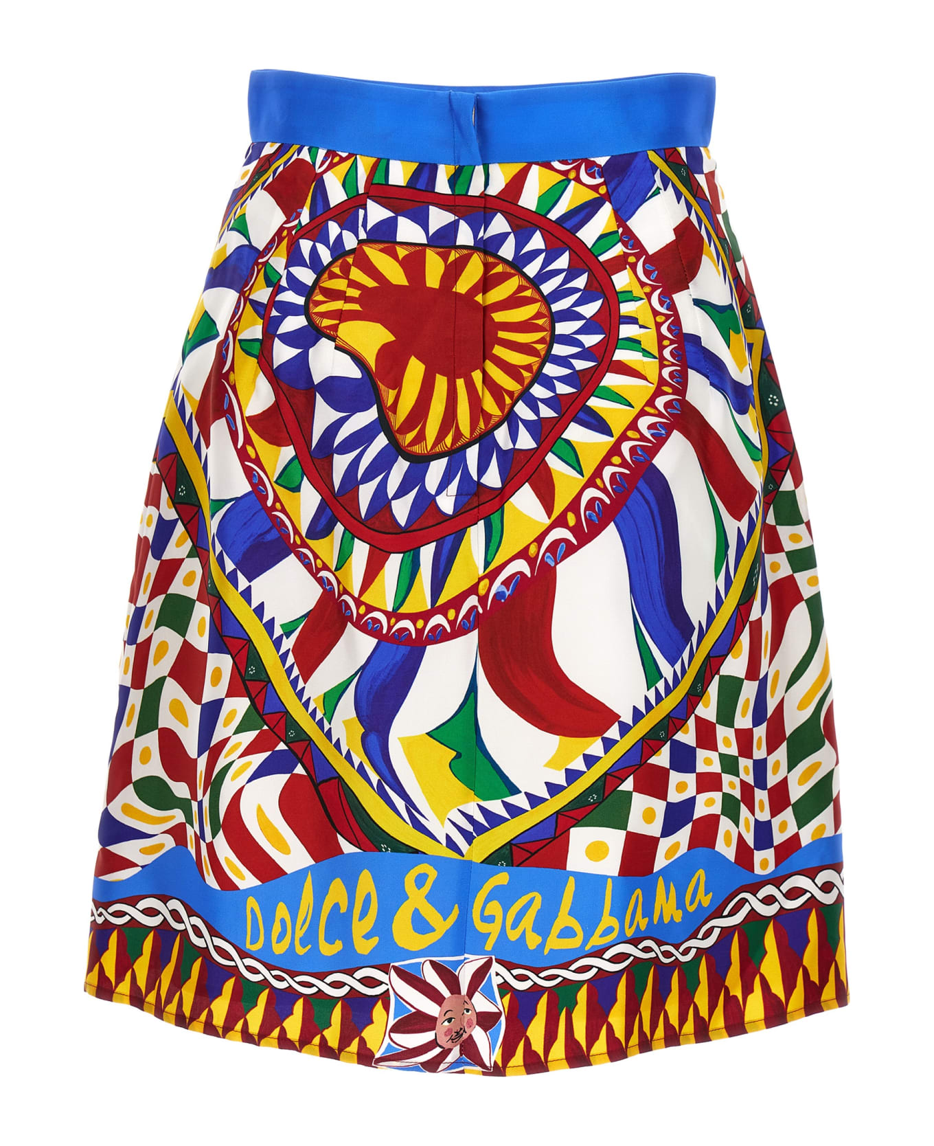 Dolce & Gabbana Carretto Skirt - Multicolor