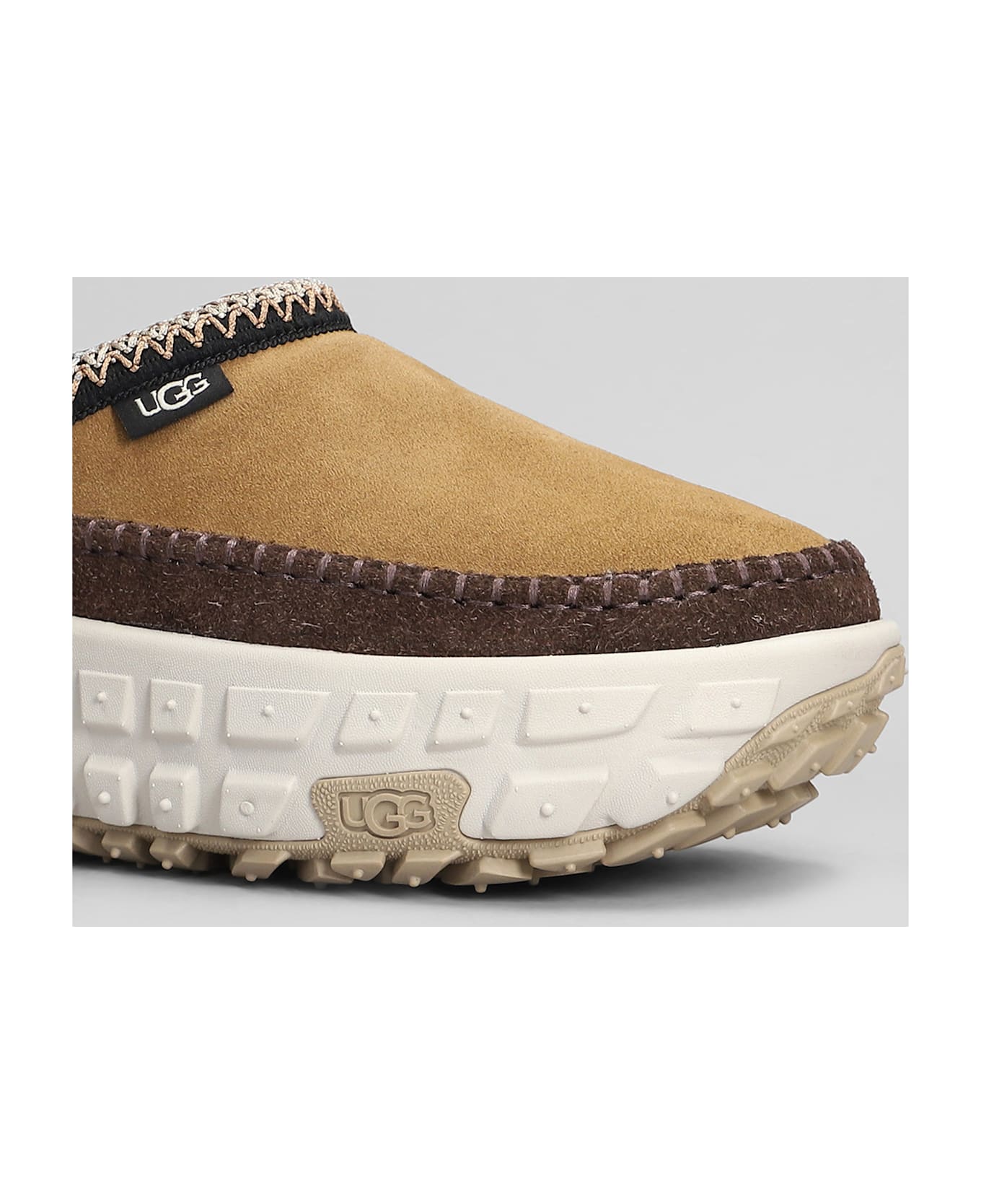 UGG Venture Daze Slipper-mule In Leather Color Suede - leather color