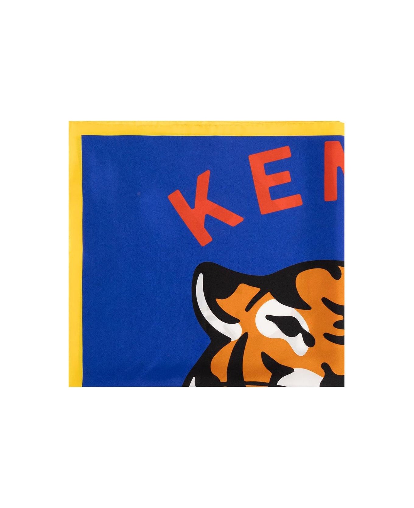 Kenzo Logo Printed Scarf