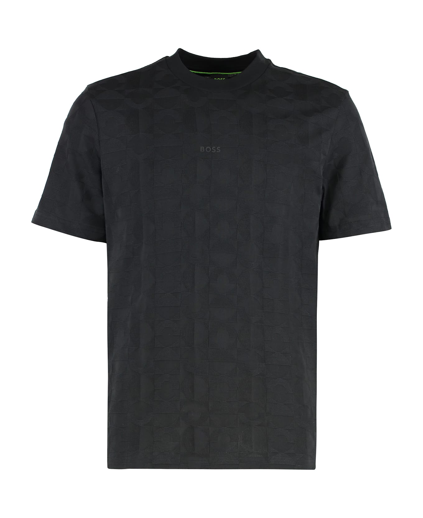 Hugo Boss Cotton Crew-neck T-shirt - black