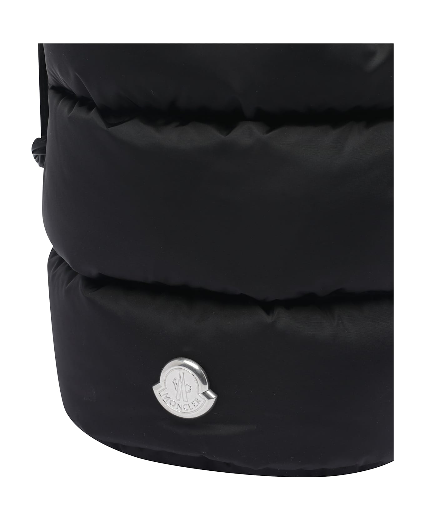 Moncler Caradoc Bucket Bag - BLACK