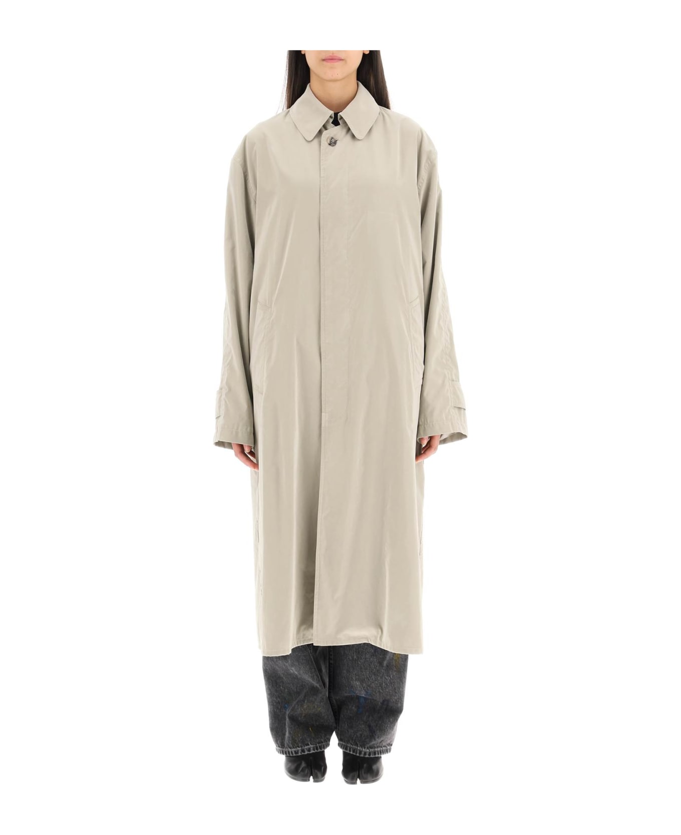 Peached trench coat Maison Margiela USA