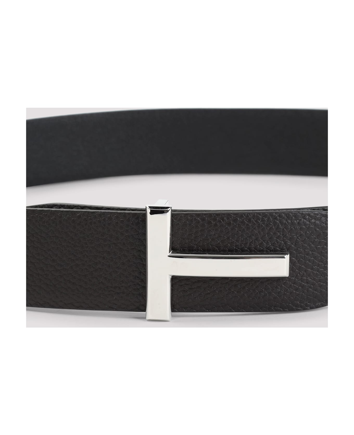 Tom Ford Leather Belt - Brown Black