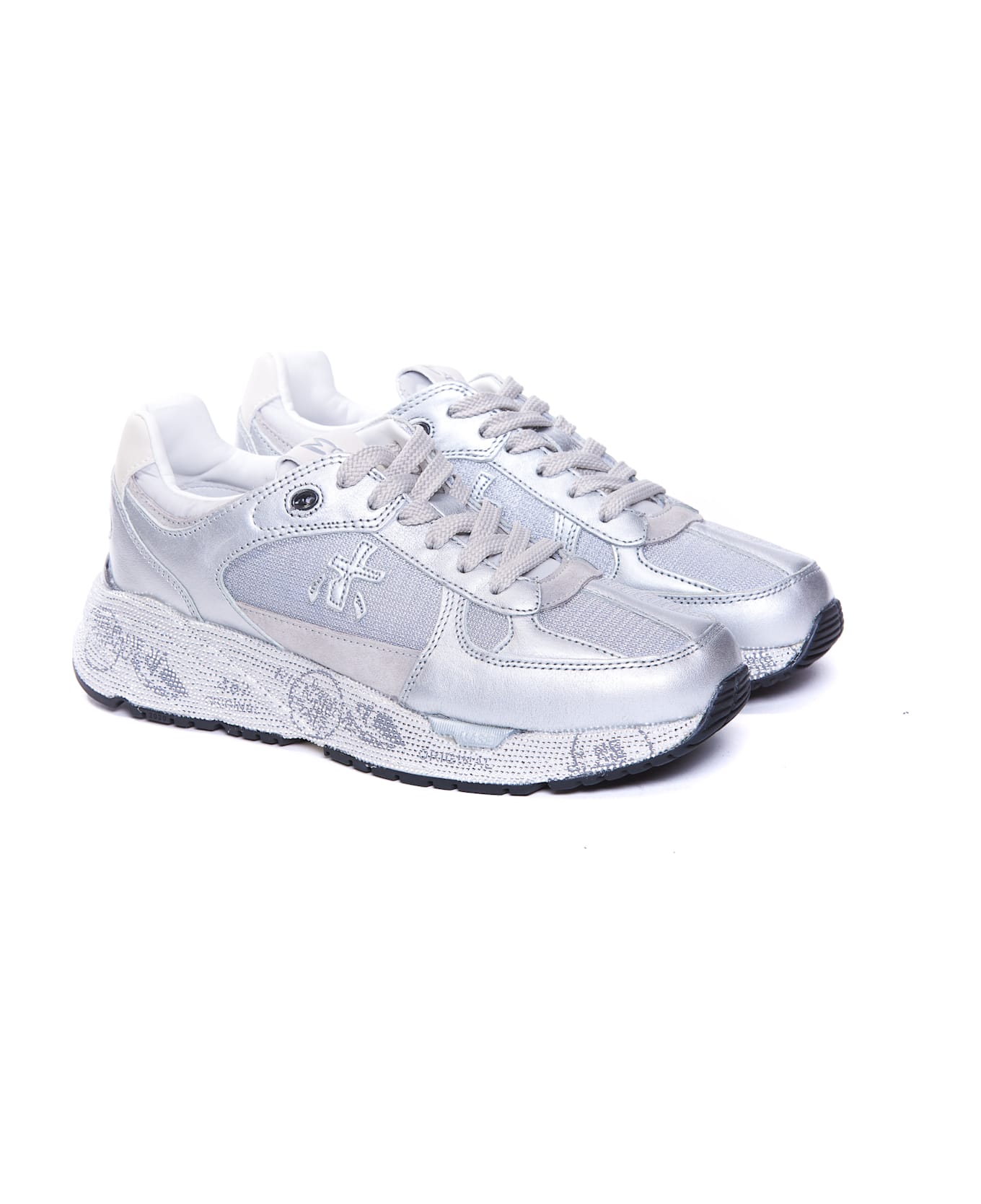 Premiata Mased 7093 Sneakers - SILVER