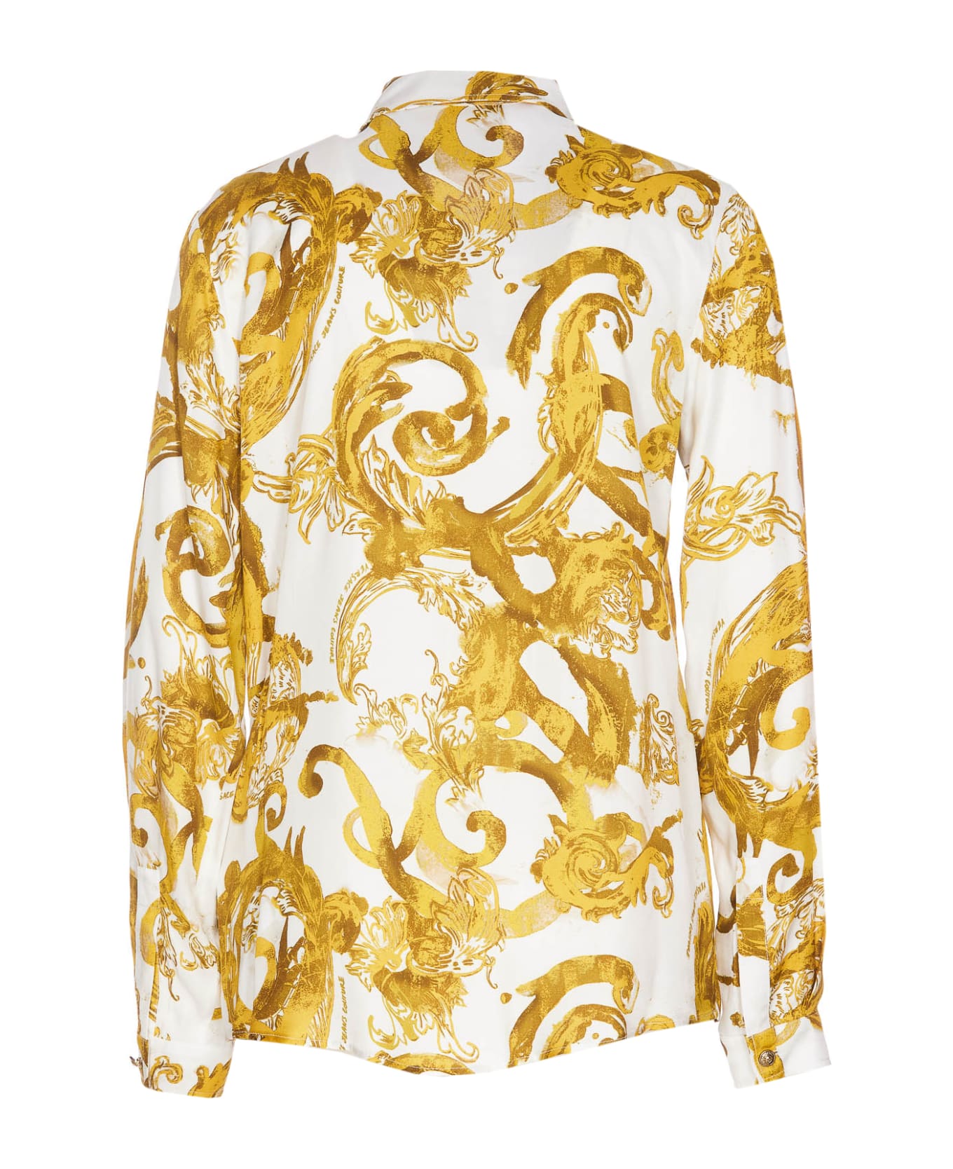 Versace Jeans Couture Watercolour Couture Shirt - Golden