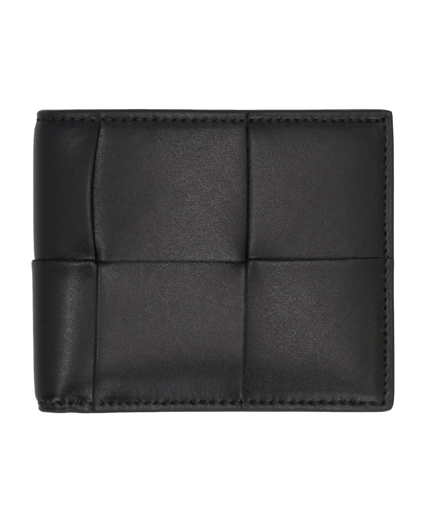 Bottega Veneta Bi-fold Cassette Wallet - black 財布
