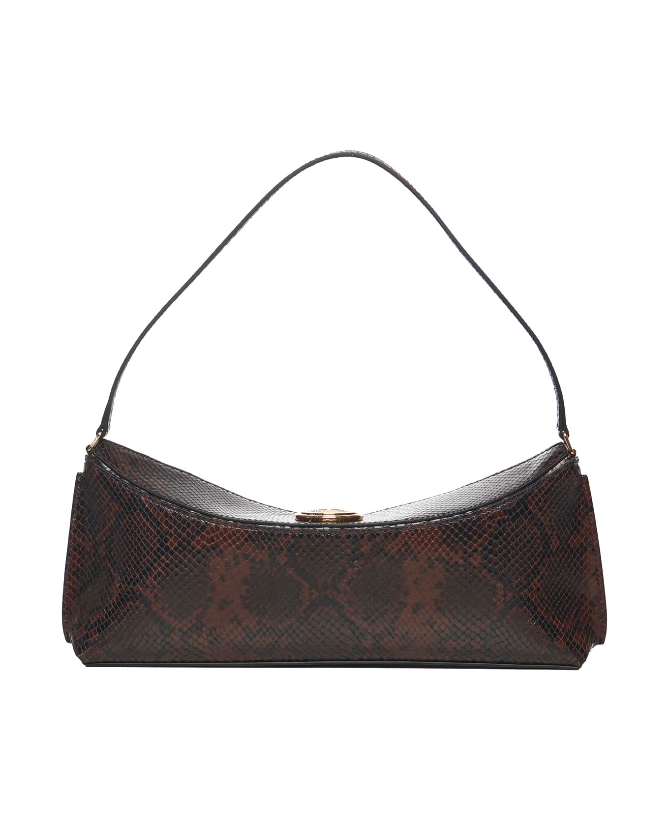 Jacquemus 
la Pochette Ovalo
 Shoulder Bag - DARK BROWN