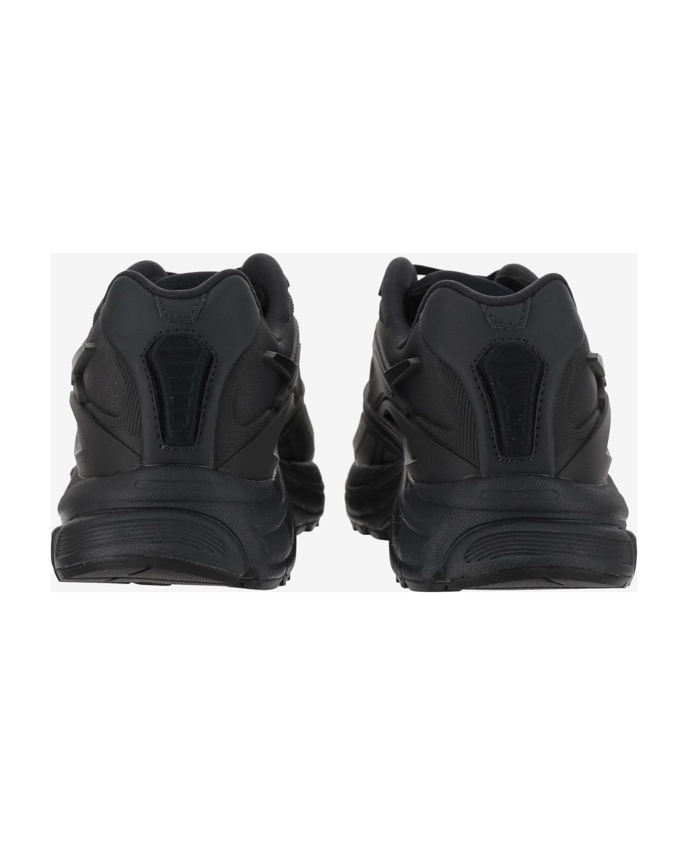 Reebok Premier Road Synthetic Fabric Sneaker - Black スニーカー