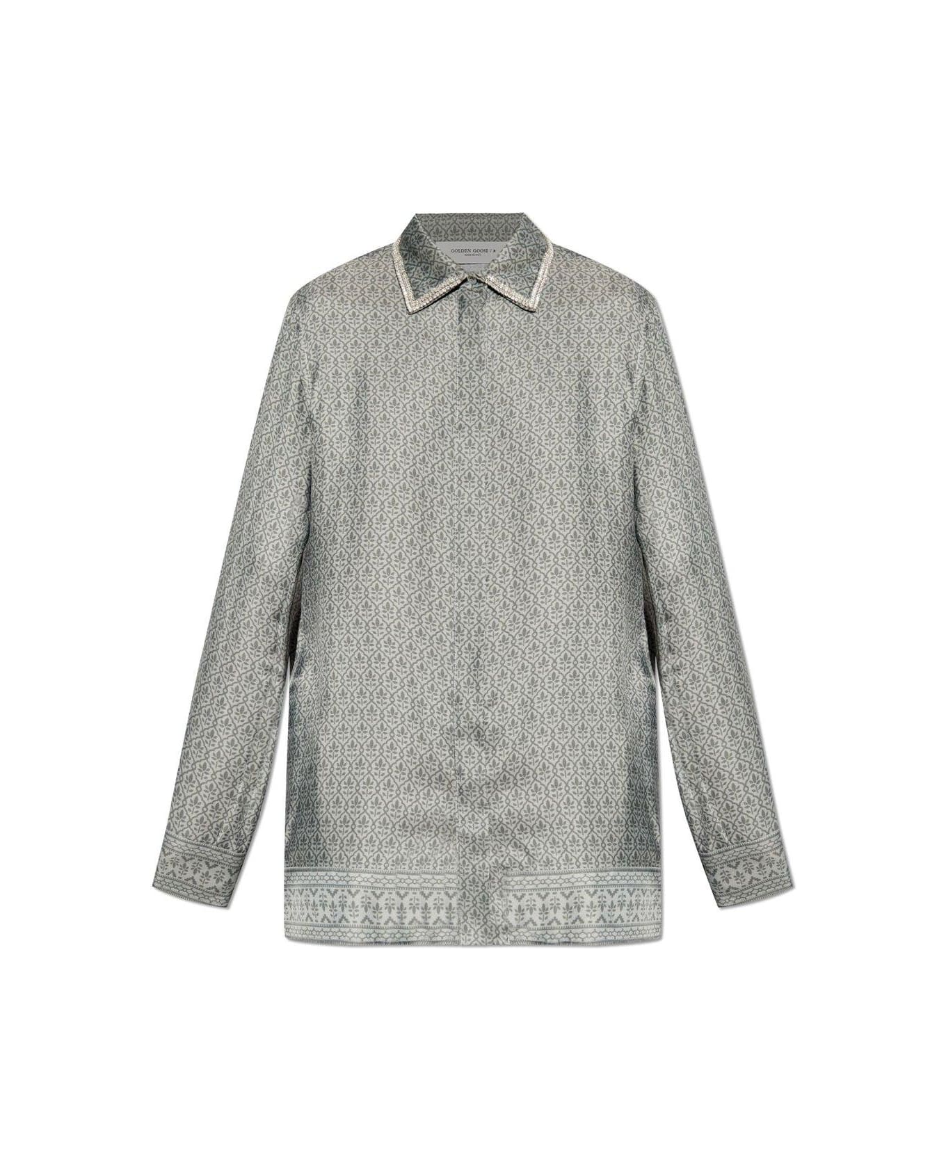 Golden Goose Graphic Printed Shirt - Grey