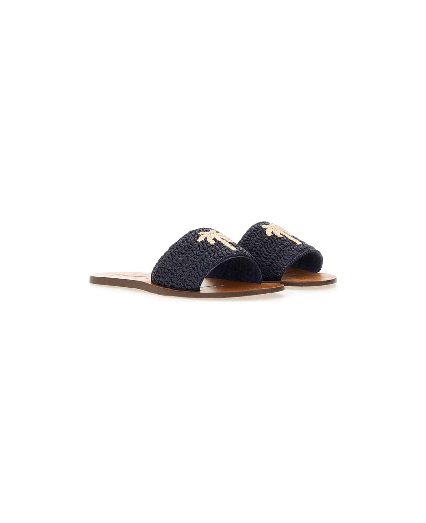 Manebi Slide Sandal - BLUE