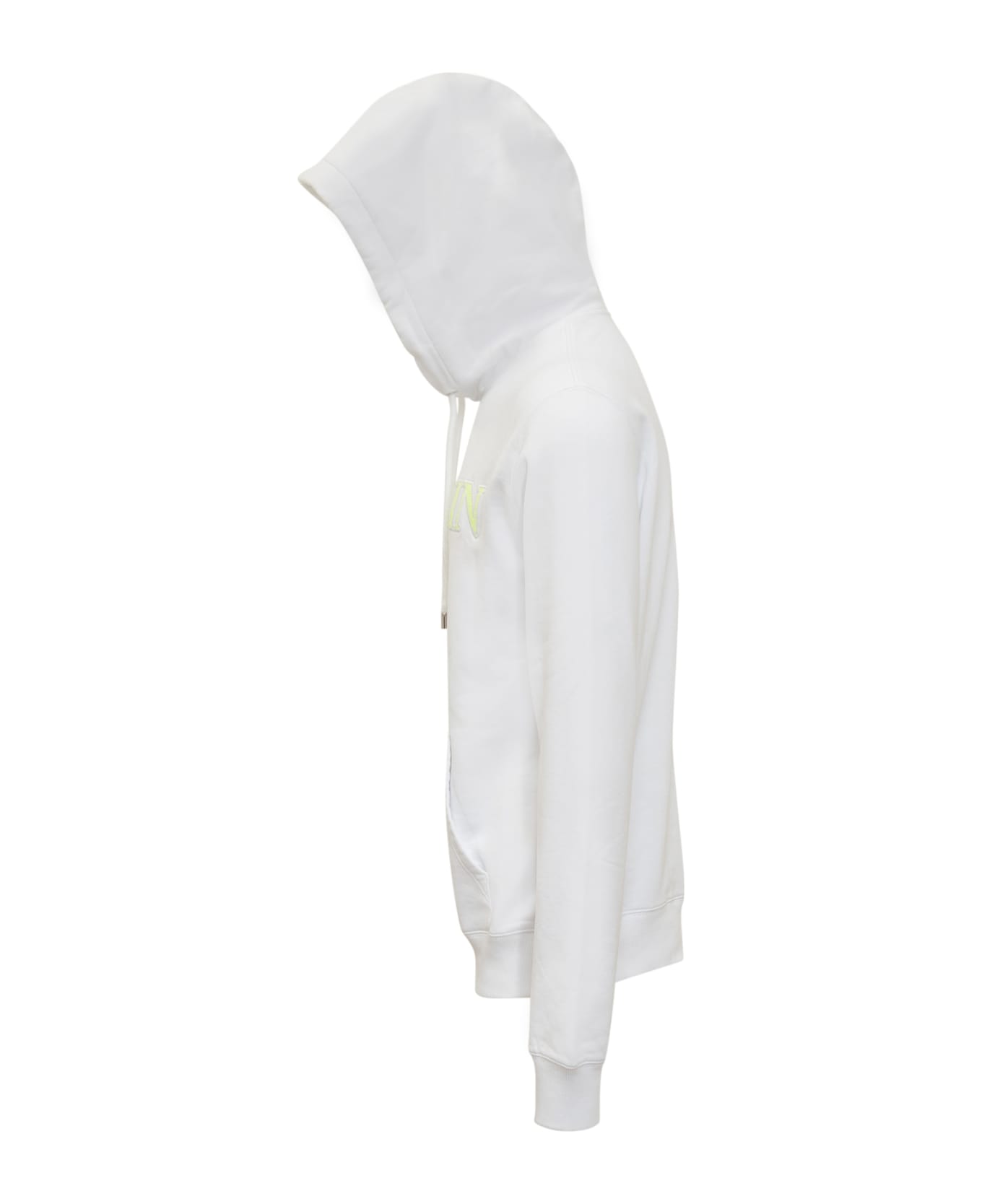 Lanvin Hoodie With Logo - OPTIC WHITE