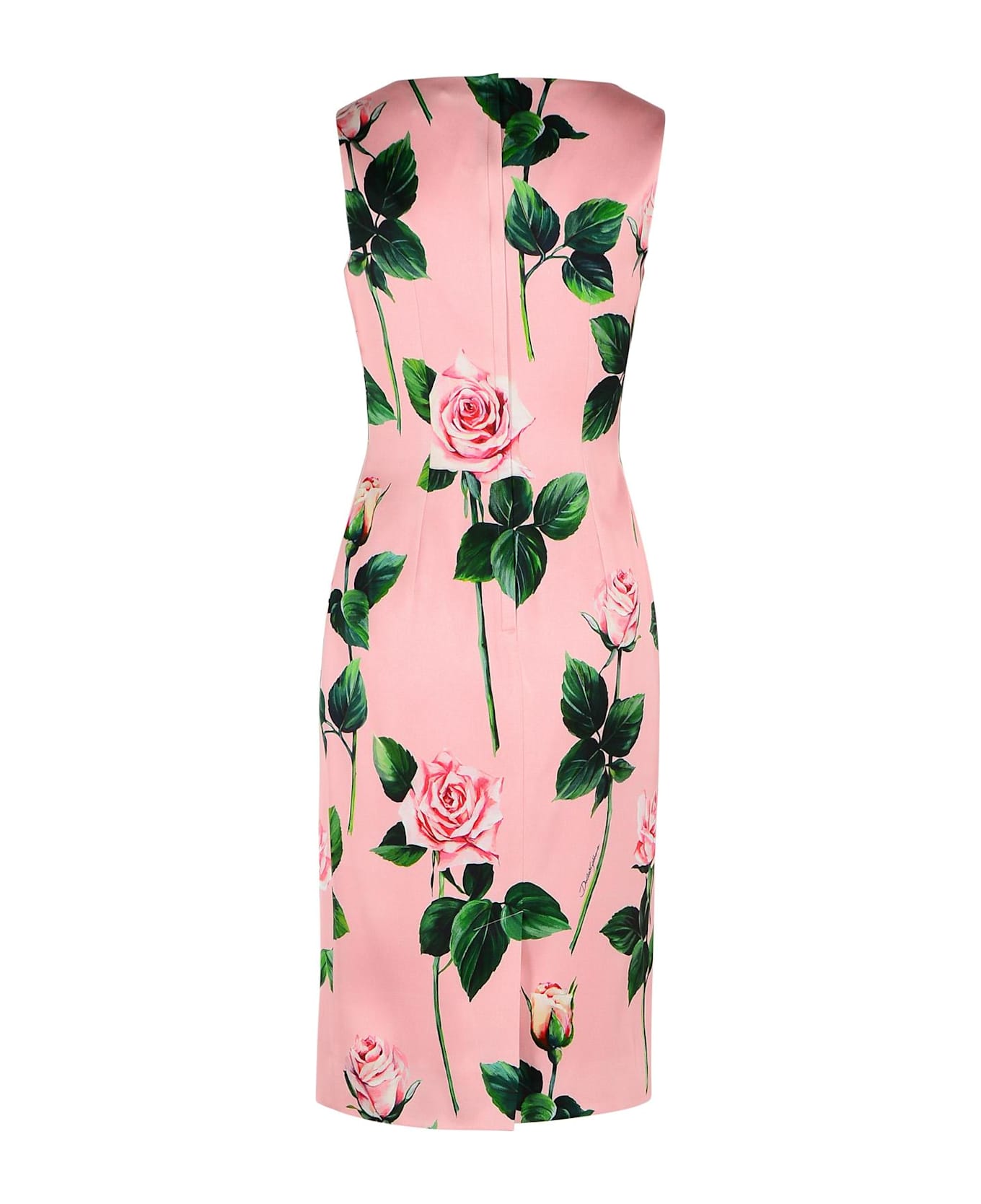 Dolce 
Gabbana Pink Viscose Dress - Pink