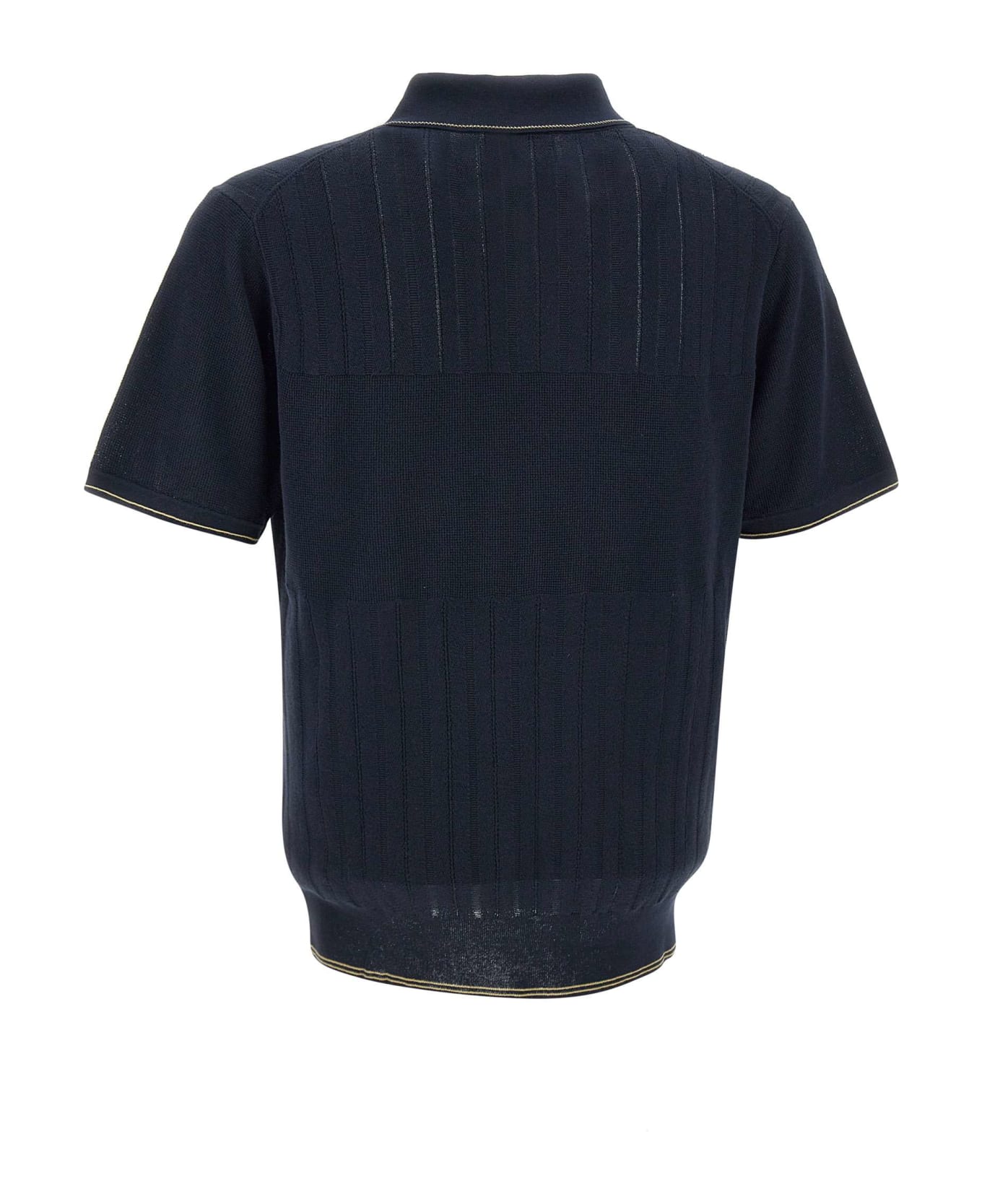 Paul Smith Organic Cotton Polo Shirt - NAVY