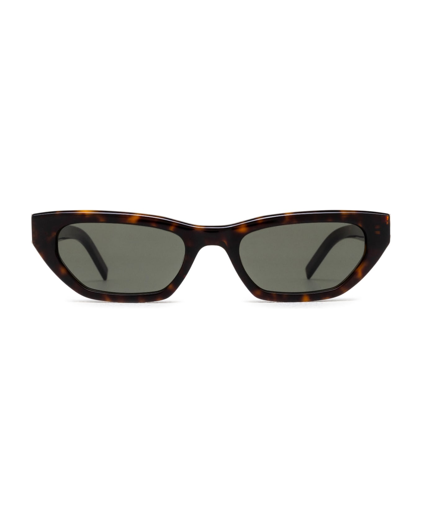 Saint Laurent Eyewear Sl M126 Havana Sunglasses - Havana