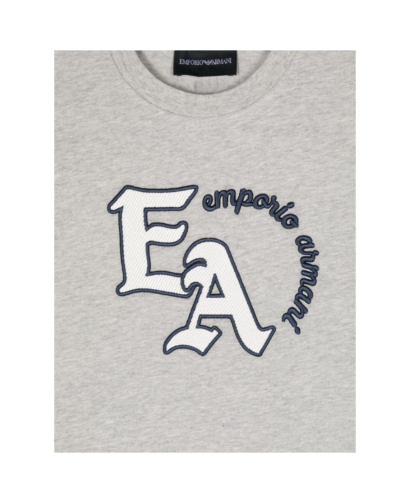 Emporio Armani Gray T-shirt Boy - Grey