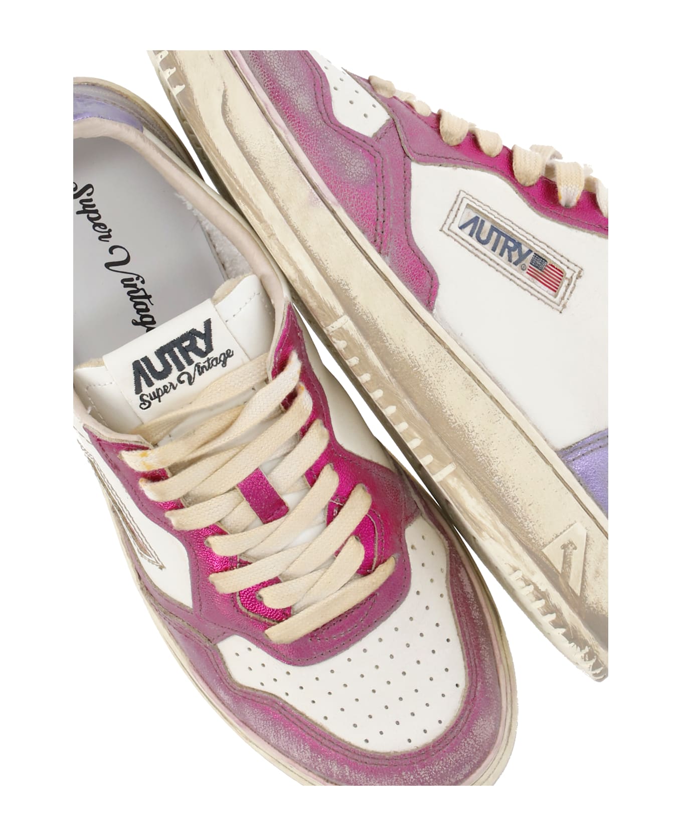 Autry Super Vintage Sneakers - White