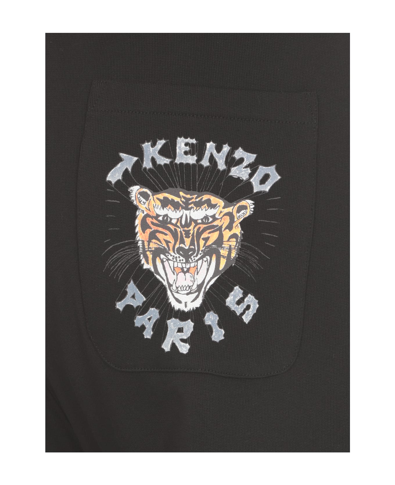 Kenzo Drawn Varsity Classic Shorts - Black