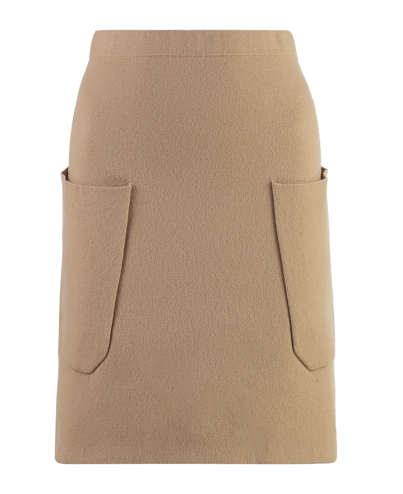 Malo Cashmere Skirt - Camel