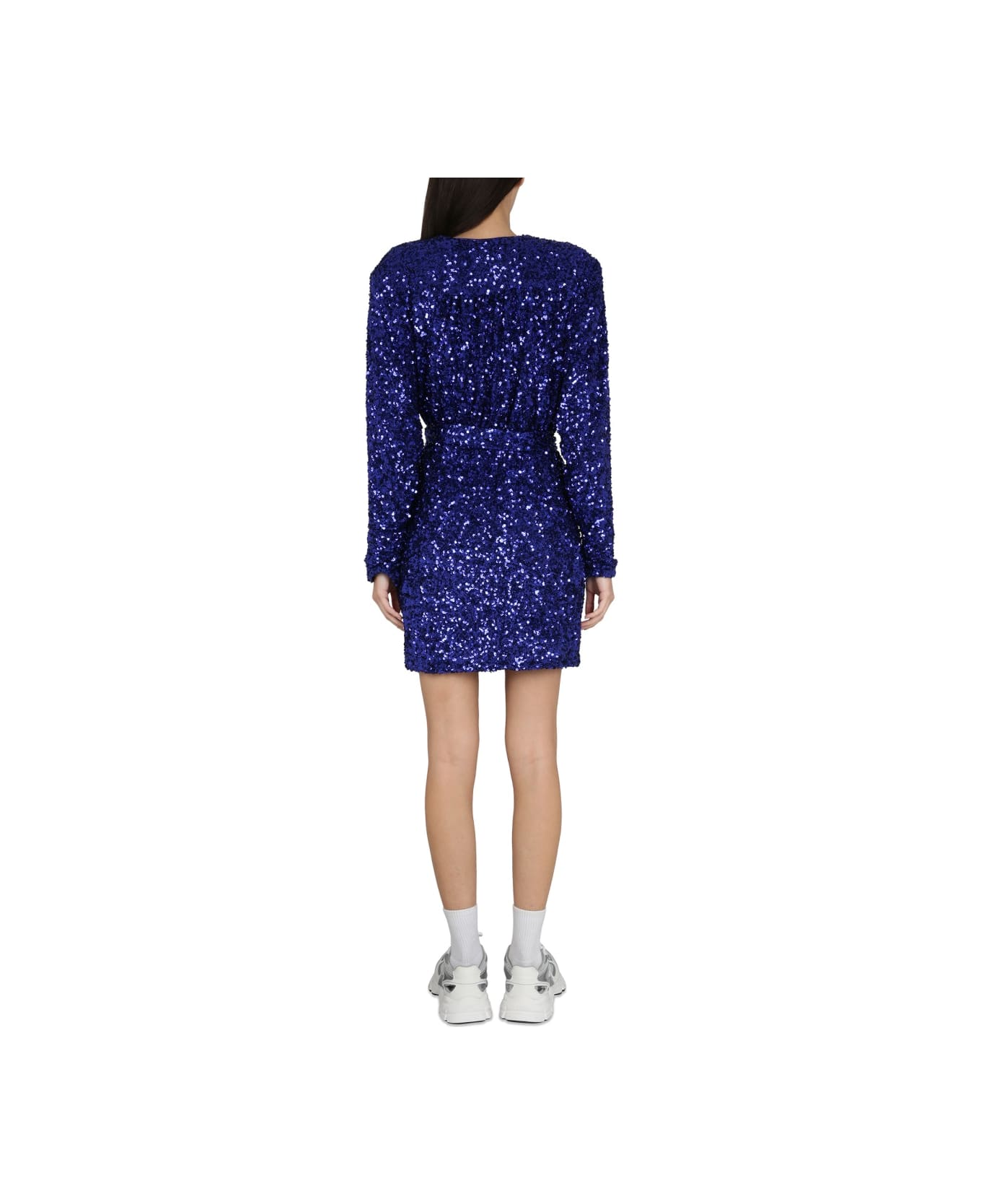 Rotate by Birger Christensen Sequined Dress - BLUE
