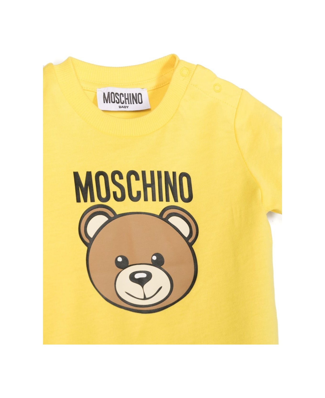 Moschino T-shirt Con Logo - Yellow Tシャツ＆ポロシャツ